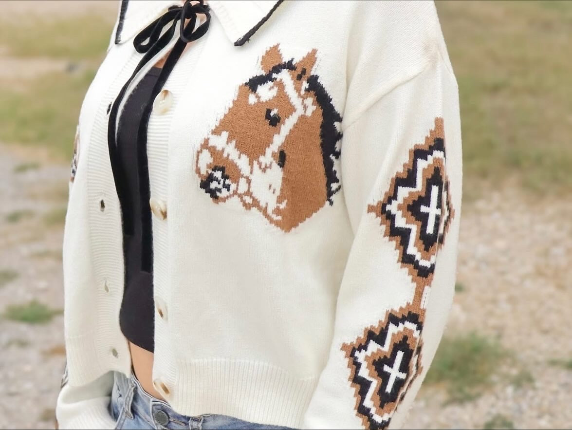 Horse Cardigan