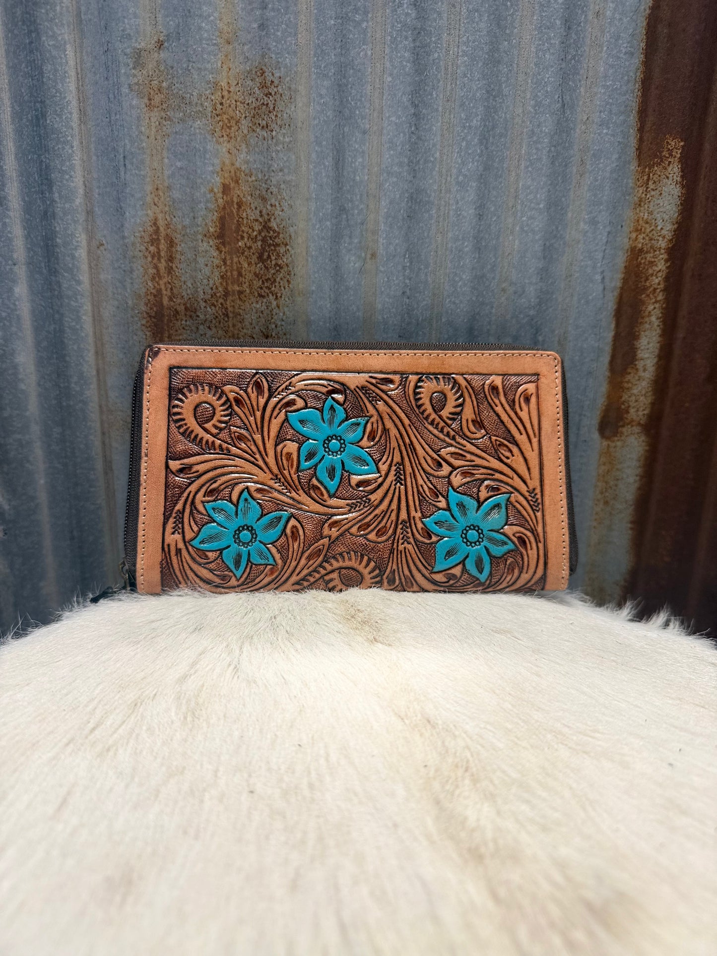 Blue Buds Wallet