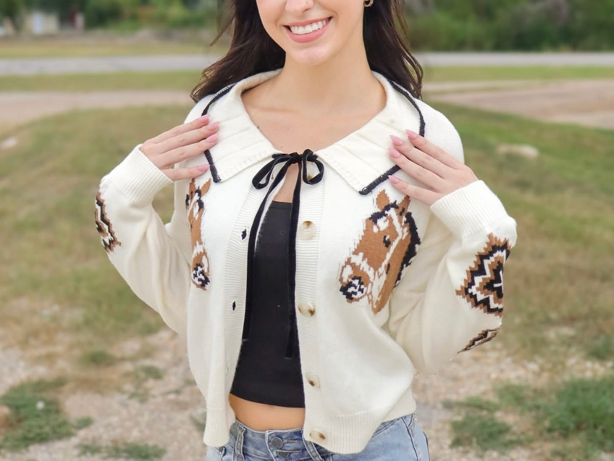 Horse Cardigan