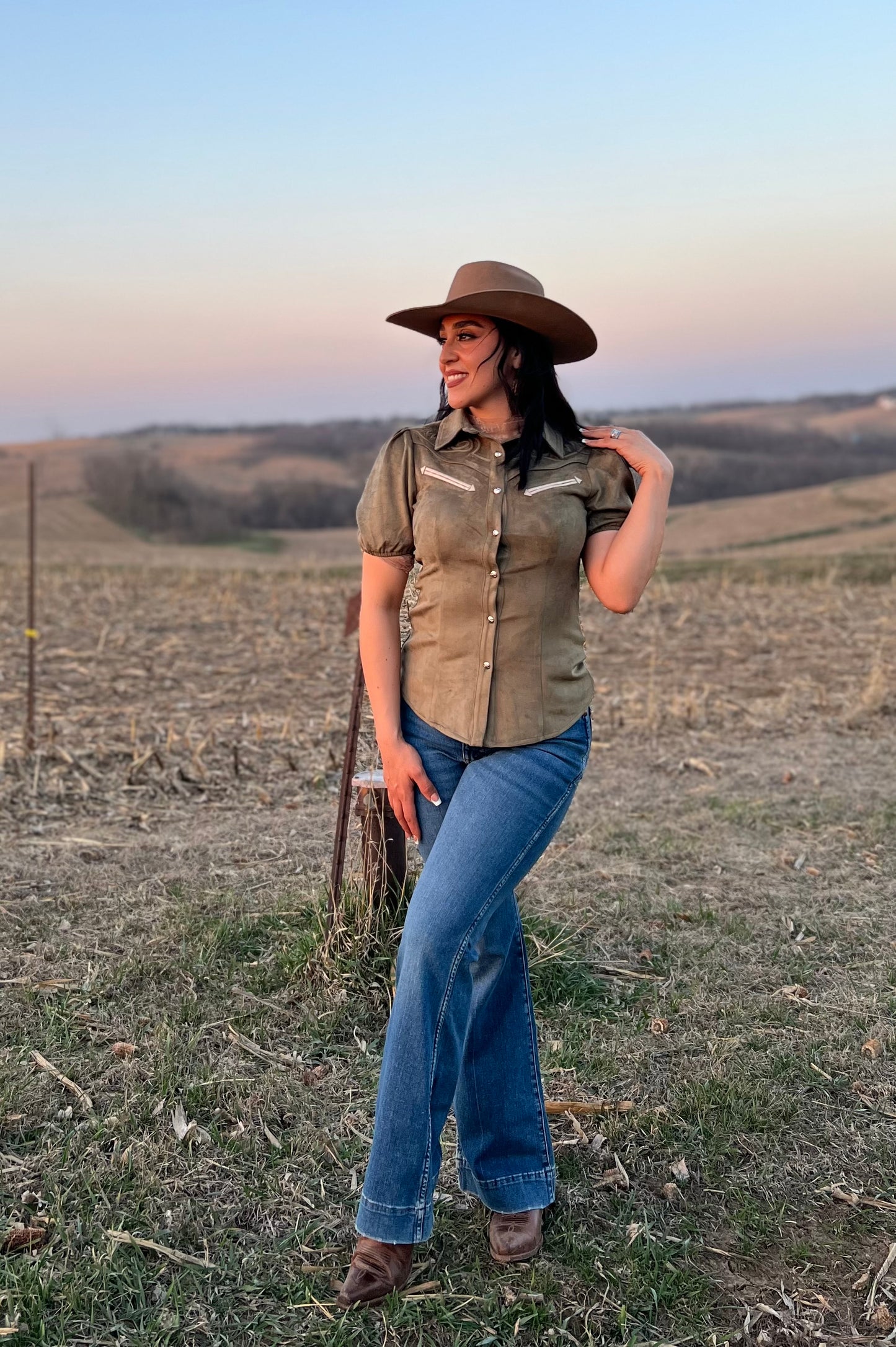 Olive Cowgirl