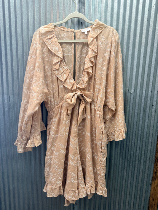 Camel Short Romper
