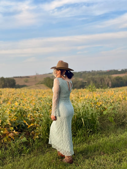 Mint Lace Dress
