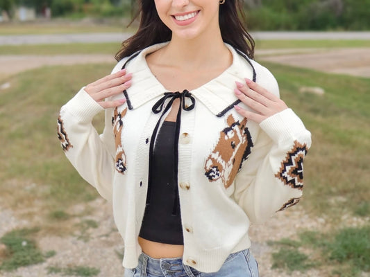Horse Cardigan