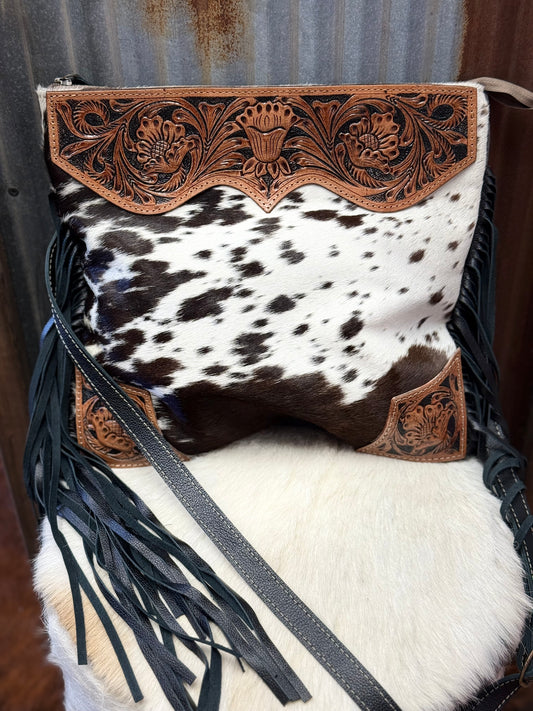 Black Cowhide Bag