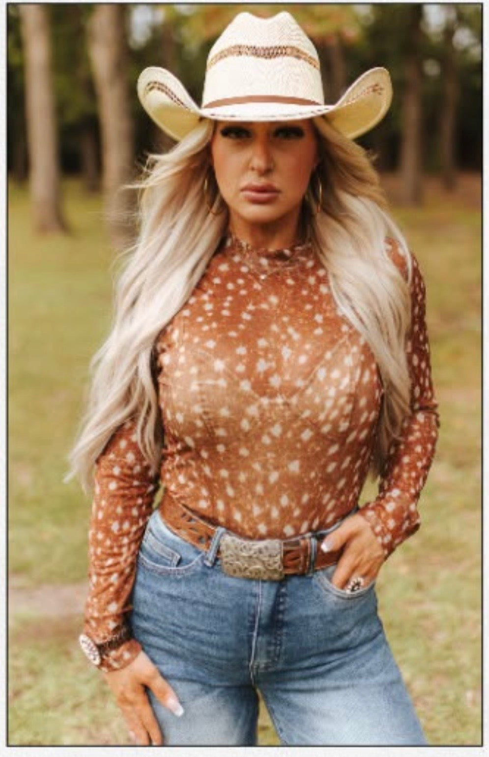Deer Western Mesh