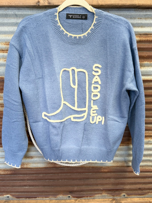 Saddle Up Sweater