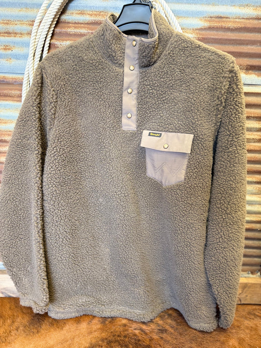 Chocolate Fleece Pullover