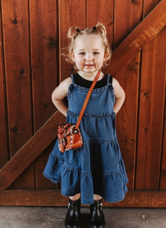 Girls Denim Dress