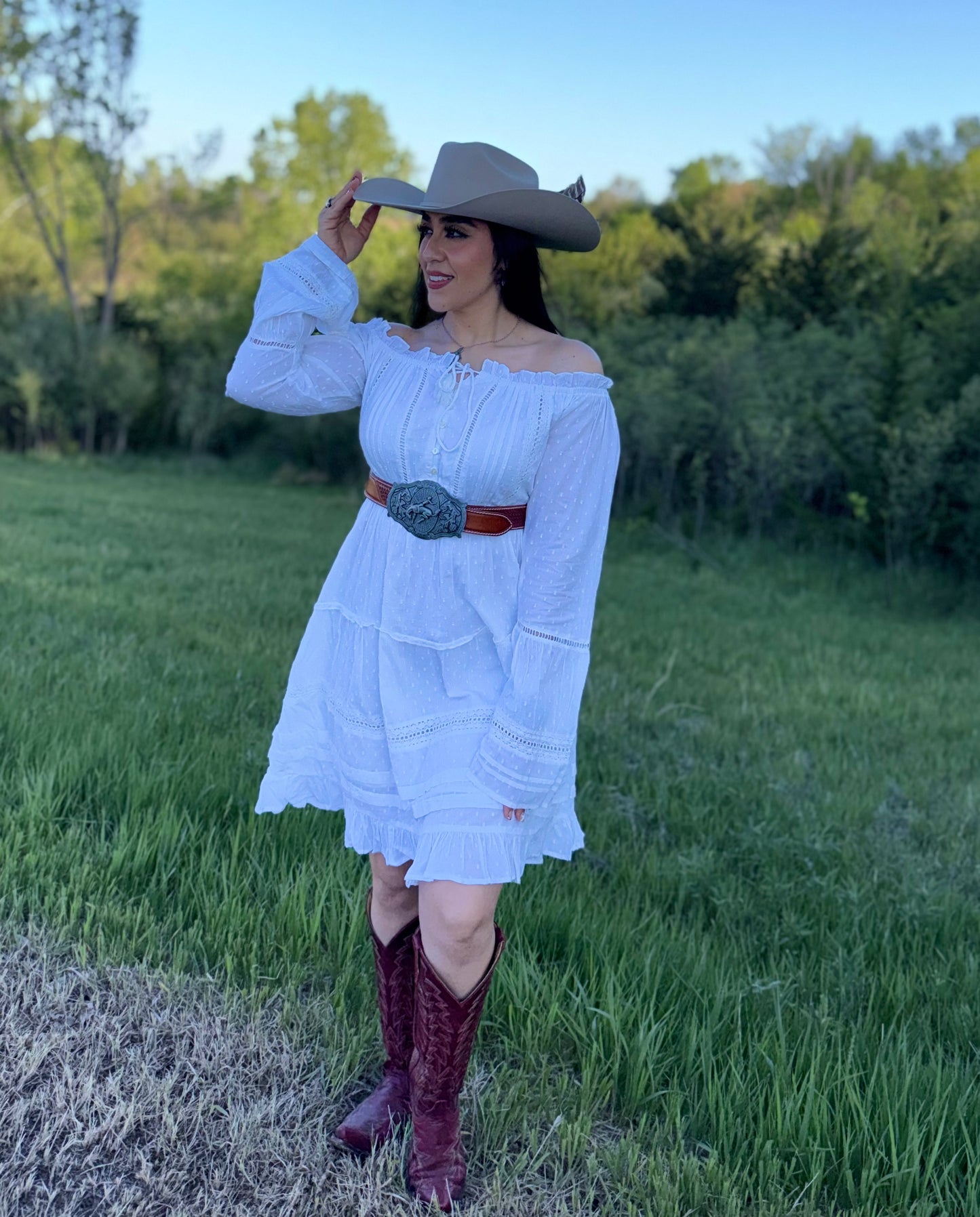 Vintage White Dress